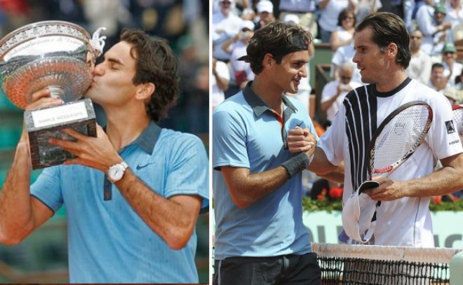 Federer khẳng định cú thuận tay trong trận gặp Tommy Haas ở Roland Garros 2009&nbsp;chính là khoảnh khắc quan trọng nhất sự nghiệp