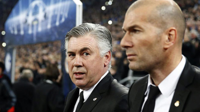 HLV Carlo Ancelotti không muốn chịu sức ép khi bị báo giới so sánh với Zinedine Zidane khi dẫn dắt Real Madrid