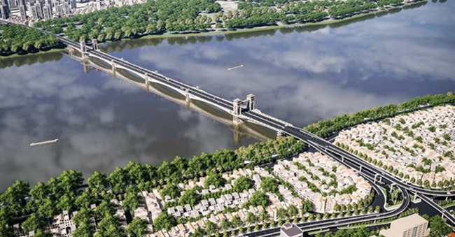 Dự án được kỳ vọng không chỉ giải quyết vấn đề giao thông mà còn góp phần đẩy mạnh liên kết vùng, phát triển kinh tế, góp phần kết nối hai bờ tả và hữu của sông Hồng.

