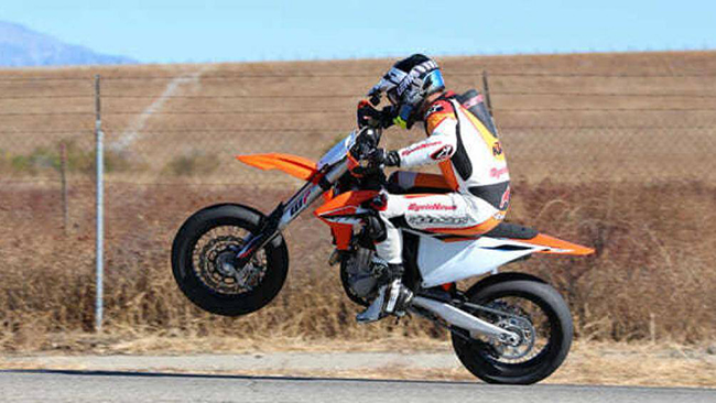 2. KTM 450 SMR
