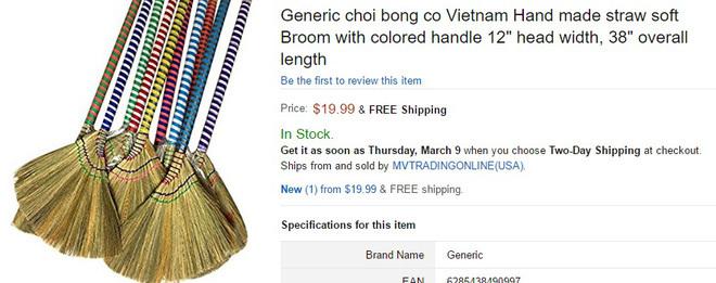 Nhưng nó lại được các gian hàng trên trang bán hàng Amazon của Mỹ ráo bán với giá đắt đỏ