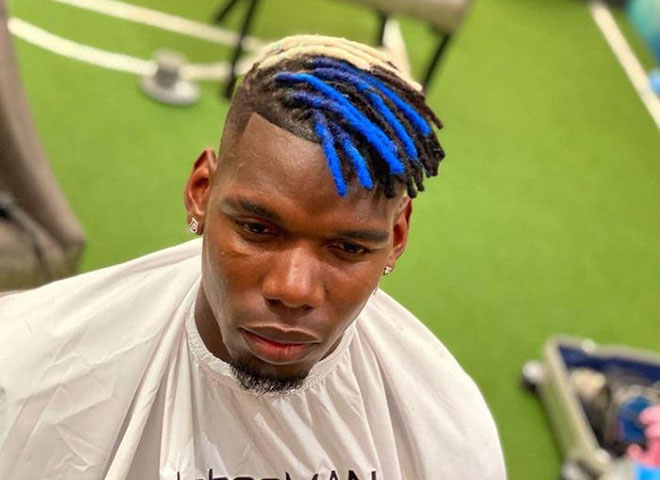 Kiểu đầu mới của Pogba