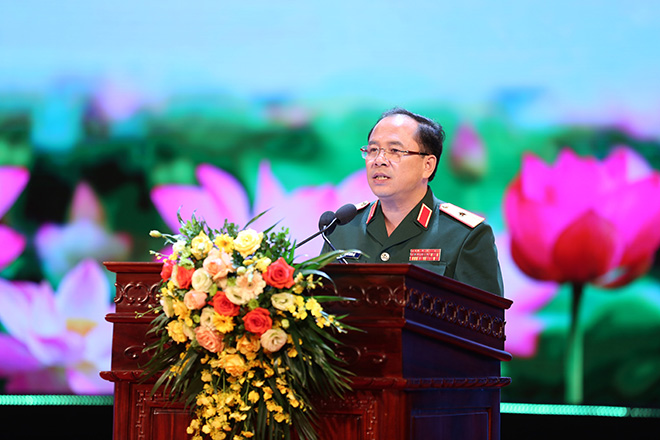 Thiếu tướng Đoàn Xuân Bộ, Tổng biên tập Báo Quân đội nhân dân, đồng Trưởng ban tổ chức phát động Cuộc thi viết “Những tấm gương bình dị mà cao quý” lần thứ 13