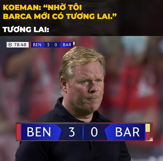 Tương lai của Barca là những trận thua thê thảm thế này sao.