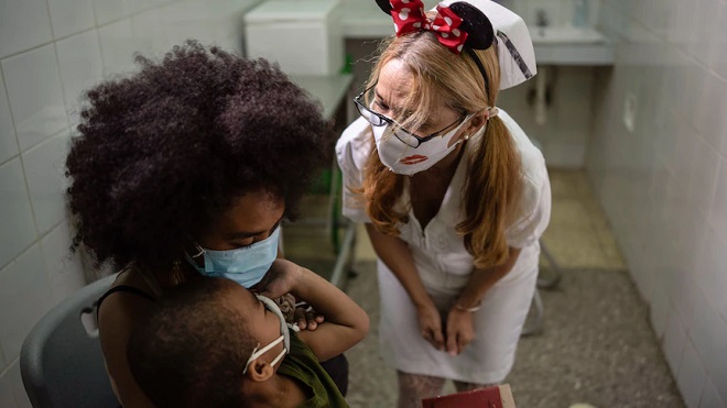 Cuba bắt đầu tiêm ngừa Covid-19 cho trẻ em trong độ tuổi 2-10 vào tháng 9.