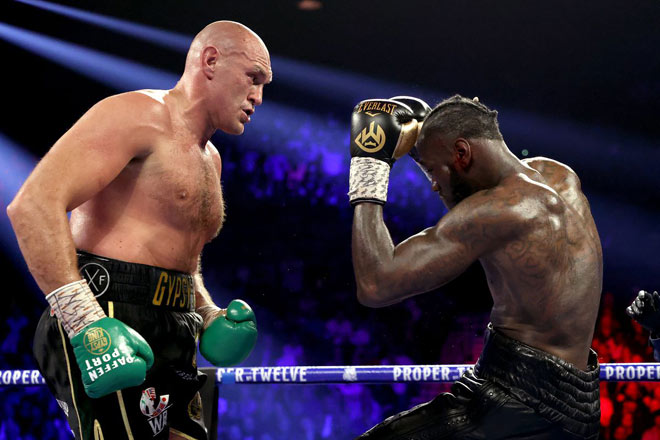 Tyson Fury đã 2 lần so găng với Deontay Wilder