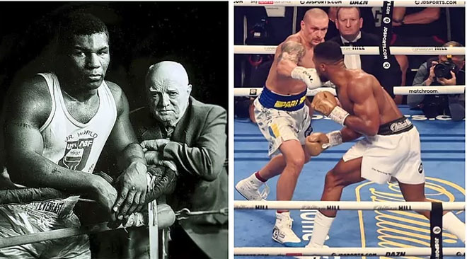 Mike Tyson cho rằng Anthony Joshua và Oleksandr&nbsp; Usyk thua xa mình thời trai trẻ