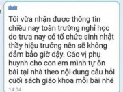 Tin tức trong ngày - Xôn xao thông tin nghỉ học vì trường tổ chức sinh nhật cho hiệu trưởng: Thầy giáo nói gì?