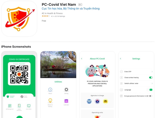 Ứng dụng PC-Covid chính thức lên App Store và Google Play - 1