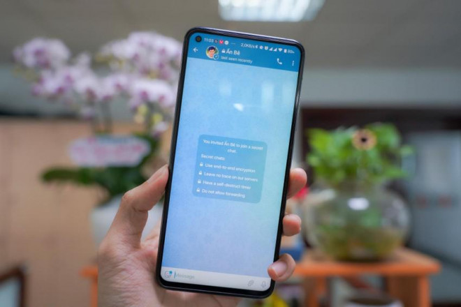 Kích hoạt tính năng mã hóa đầu cuối trên Telegram. Ảnh: TIỂU MINH