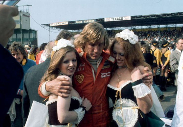 James Hunt tay lái phong lưu bậc nhất làng đua F1