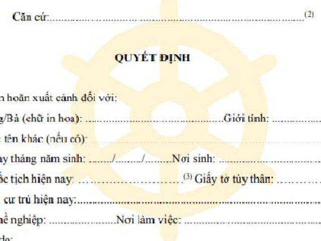 Trường hợp nào thì một người bị tạm hoãn xuất cảnh?