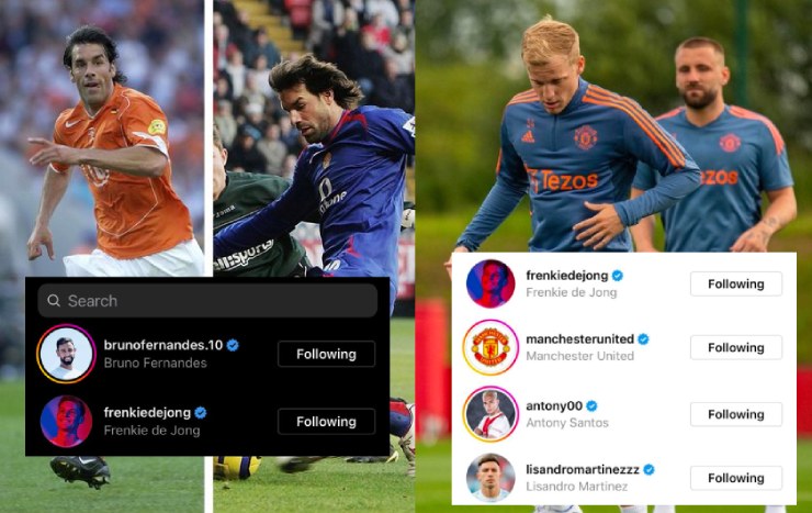 De Jong được phát hiện "thả tim" nhiều&nbsp;bài viết liên quan tới MU trên Instagram