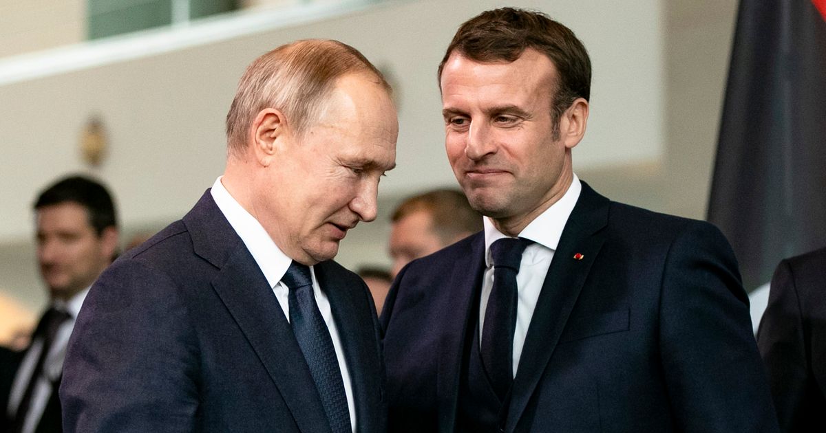 Tổng thống Pháp Macron là người chủ trương thúc đẩy đàm phán với ông Putin.
