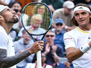 Thể thao - Video tennis Kyrgios - Tsitsipas: Cả giận mất khôn, thua ngược đau đớn (Vòng 3 Wimbledon)