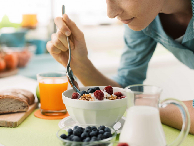 Bữa ăn sáng lành mạnh sẽ giúp bạn giảm cân