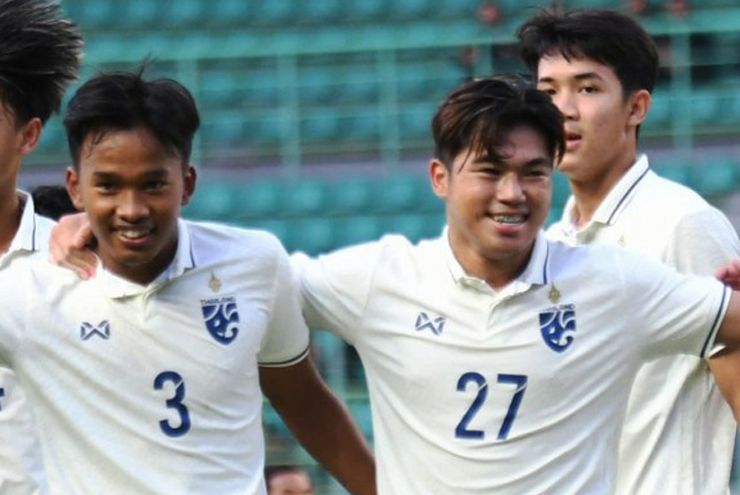 U19 Thái Lan áp đảo hoàn toàn trước U19 Myanmar