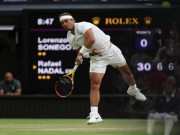 Thể thao - Nóng nhất thể thao trưa 4/7: Nadal bị sao trẻ dọa gây đau đớn ở Wimbledon