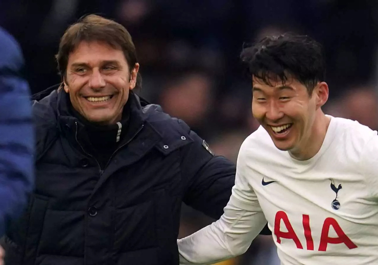 Conte không tiếc lời khen ngợi Son Heung Min