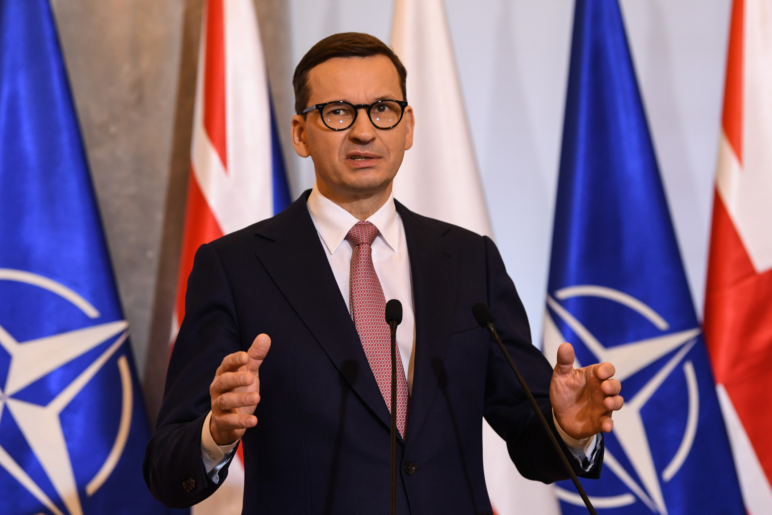 Thủ tướng Ba Lan&nbsp;Mateusz Morawiecki.