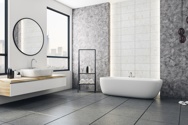 Sử dụng keo dán gạch chất lượng sẽ giúp sàn nhà tắm luôn sạch như mới và chống bong tróc