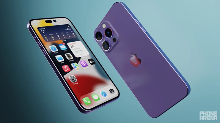 Ảnh concept&nbsp;iPhone 14 Pro.