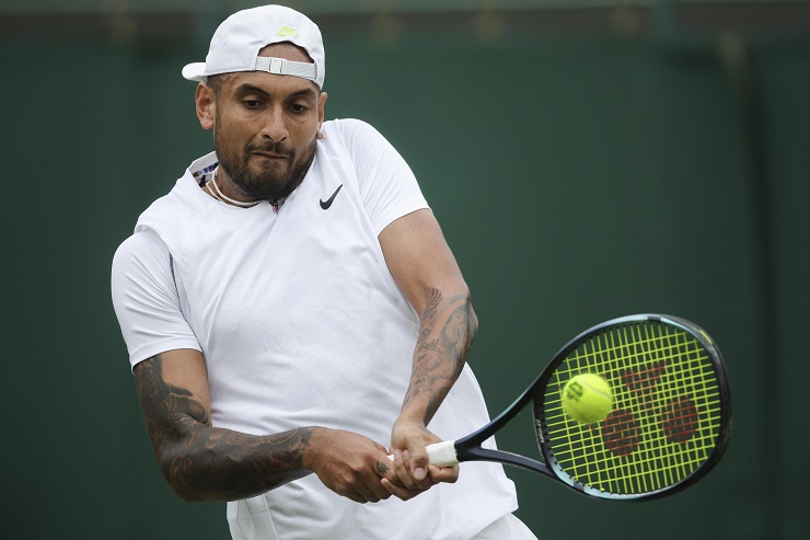 Kyrgios đang chơi ấn tượng tại Wimbledon năm nay