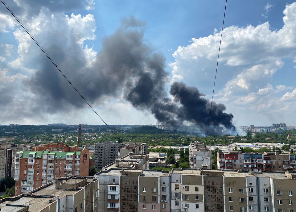 Quân đội Nga tăng cường tấn công Donetsk (ảnh: CNN)