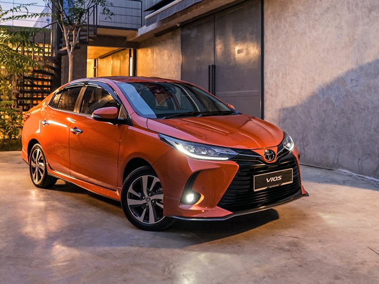 Giá xe Toyota Vios niêm yết và lăn bánh tháng 7/2022