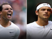 Thể thao - Video tennis Nadal - Fritz: Kịch chiến 4 giờ 21 phút, bản lĩnh super tie-break (Tứ kết Wimbledon)