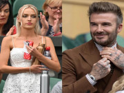 Thể thao - &quot;Quý ông&quot; Beckham và mỹ nhân 23 tuổi &quot;tỏa sáng&quot; trên khán đài Wimbledon