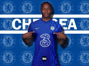 Bóng đá - Choáng nặng &quot;chân gỗ&quot; Sterling vừa tới Chelsea đã mơ giành Quả bóng Vàng