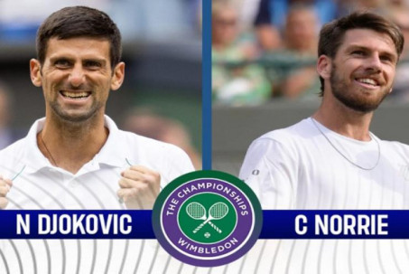 Trực tiếp tennis Djokovic - Norrie: Lạnh lùng kết liễu (Bán kết Wimbledon) (Kết thúc)