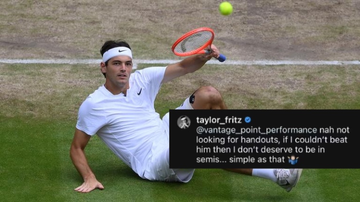 Taylor Fritz thẳng thừng từ chối suất đặc cách