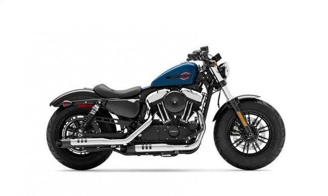 Harley-Davidson Forty Eight - 13,49 lakh Rs (tương đương hơn 400 triệu đồng). Ảnh: Hotcar.