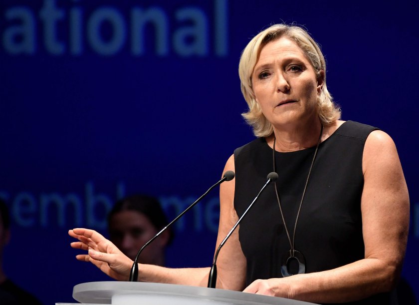 Bà Le Pen – lãnh đạo đảng Mặt trận Quốc gia Pháp (ảnh: RT)