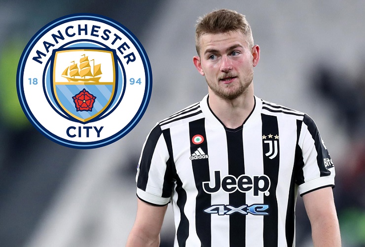 Man City sẵn sàng "phá két" vì De Ligt