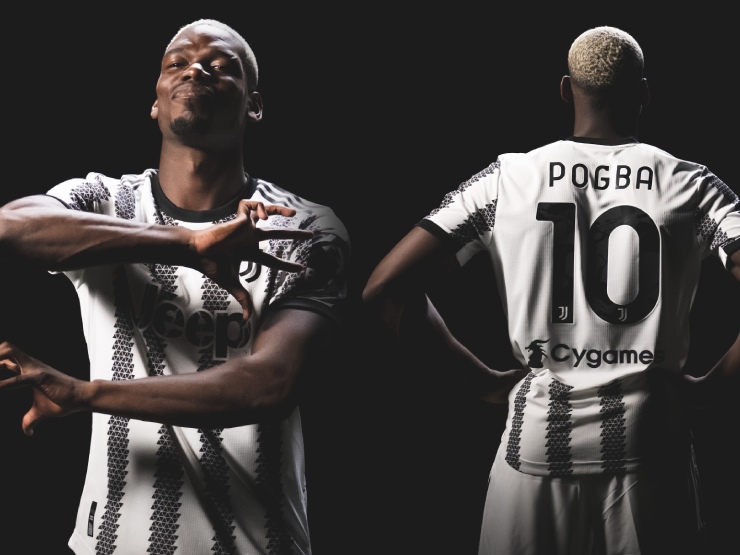 Pogba khoác áo số 10 ở Juventus