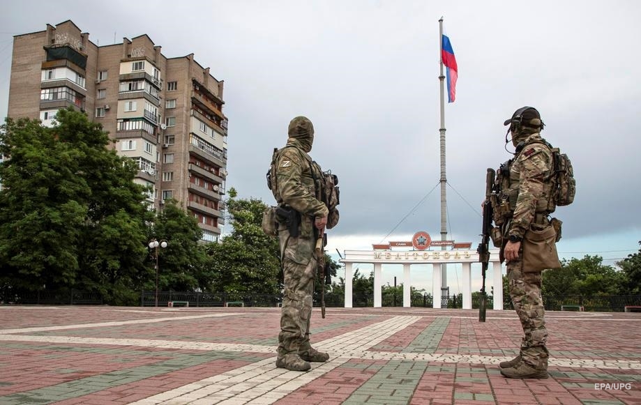 Quân đội Nga kiểm soát một phần thành phố Zaporozhye, miền nam Ukraine (ảnh: CNN)