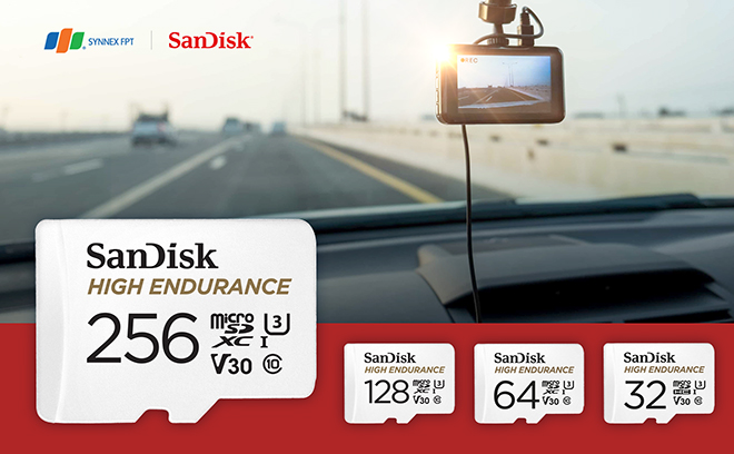 Thẻ nhớ microSD SanDisk High Endurance: Đặt chuẩn mới cho thẻ ghi hình - 1