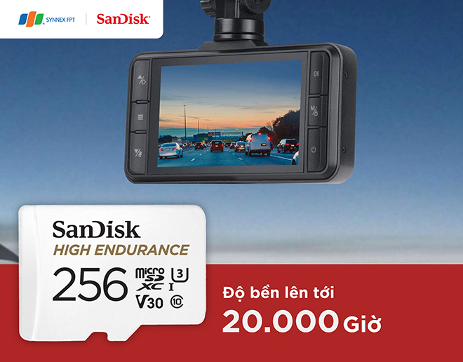 Thẻ nhớ microSD SanDisk High Endurance: Đặt chuẩn mới cho thẻ ghi hình - 2