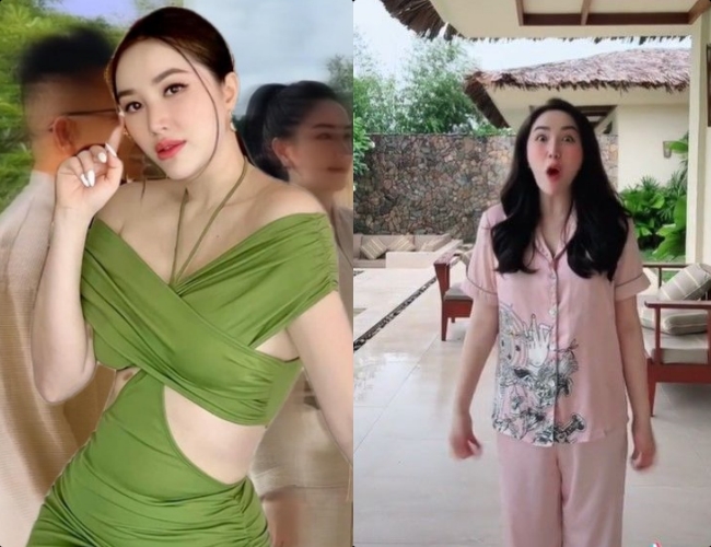 Ngoài các clip về hậu trường biểu diễn, đi du lịch hay đời thường, một số video của nữ ca sĩ còn có sự xuất hiện của ông xã khiến khán giả tò mò.
