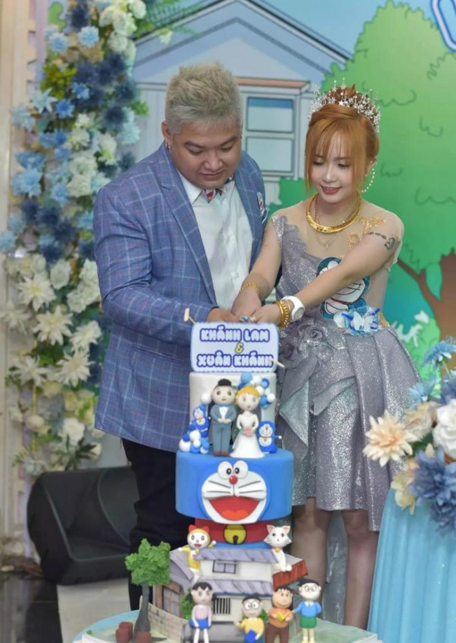 Cô dâu Bạc Liêu cuồng Doraemon tổ chức đám cưới ngập tràn mèo máy - 5