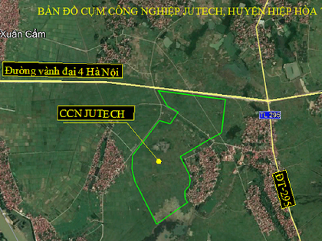 Chuyển 72 ha đất lúa giáp đường vành đai 4 Hà Nội làm cụm công nghiệp hơn 700 tỷ đồng