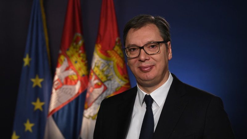 Tổng thống Serbia Aleksandar Vucic.