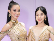 Giải trí - &quot;Hoa hậu siêu quốc gia&quot; Philippines dạy catwalk cho Hoa hậu Việt 16 tuổi đi thi quốc tế