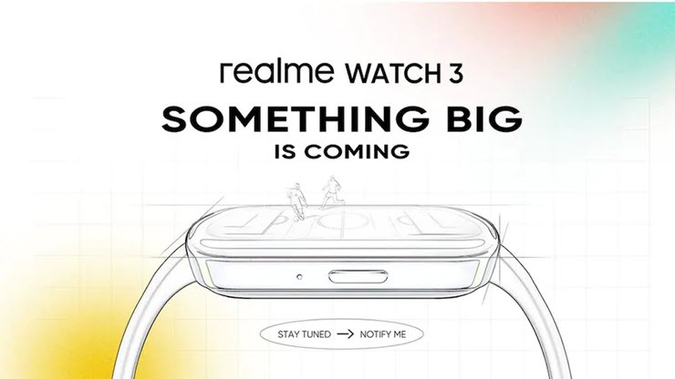 Realme Watch 3 được tiết lộ trước khi ra mắt trên trang chủ.
