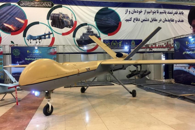 UAV Shahed 129. Ảnh: WIKIPEDIA