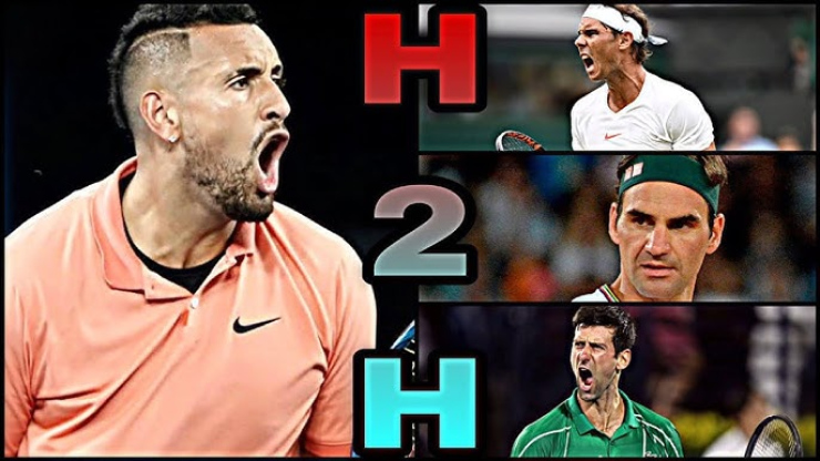 Kyrgios (trái) ngại đối đầu Federer nhất