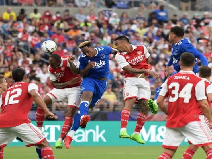 Video bóng đá Arsenal - Everton: ”Bom tấn” Jesus rực sáng, 2 bàn trong 3 phút (Giao hữu)